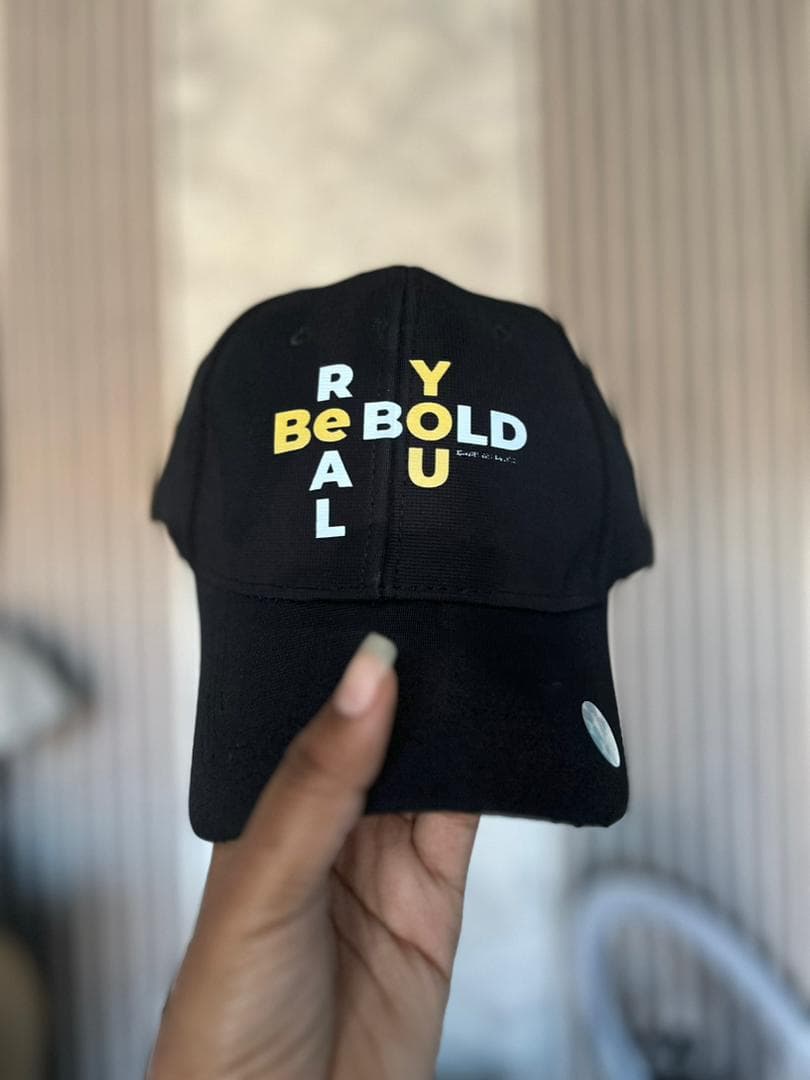Be Real Be Bold Be You Cap